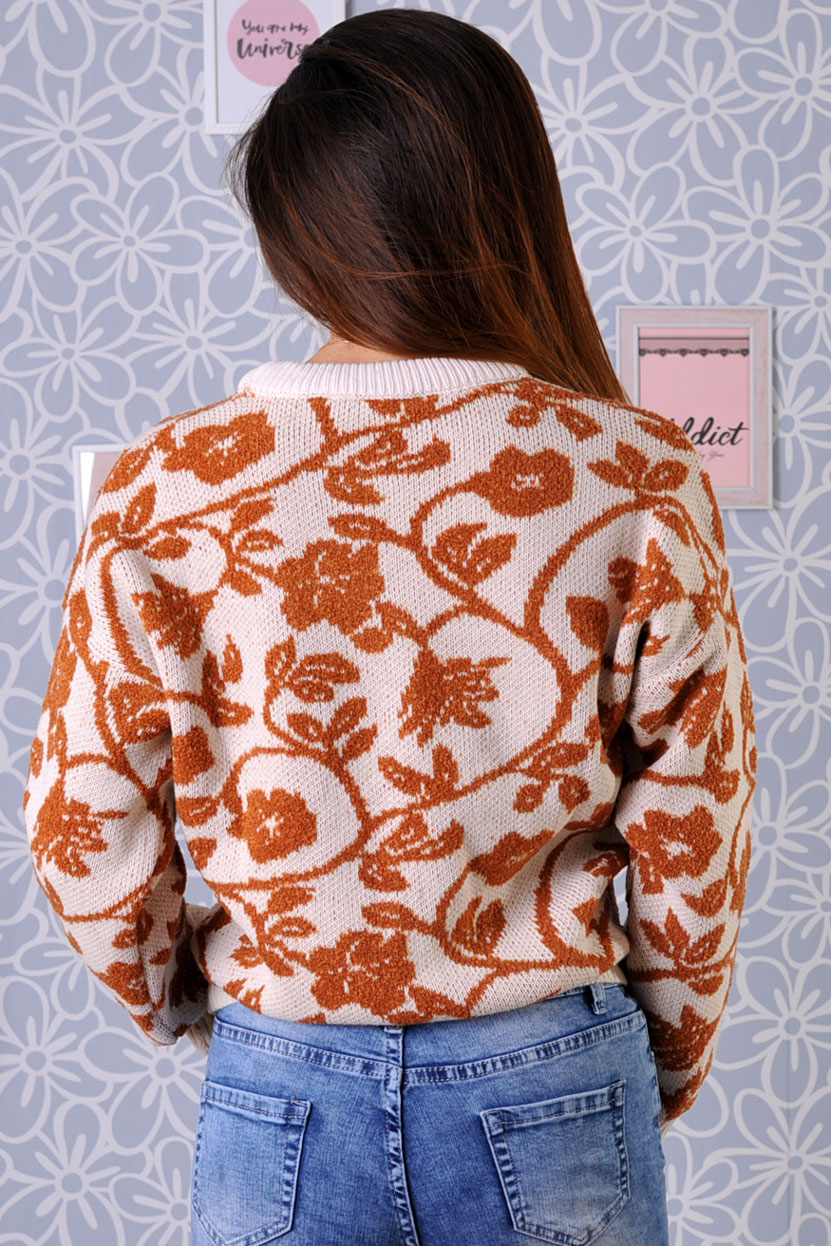 Дамски пуловер плетиво