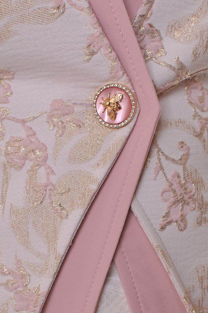 Дамско сако от жакард Miss Independent