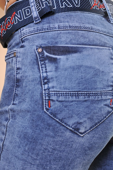 Дамски еластични дънки