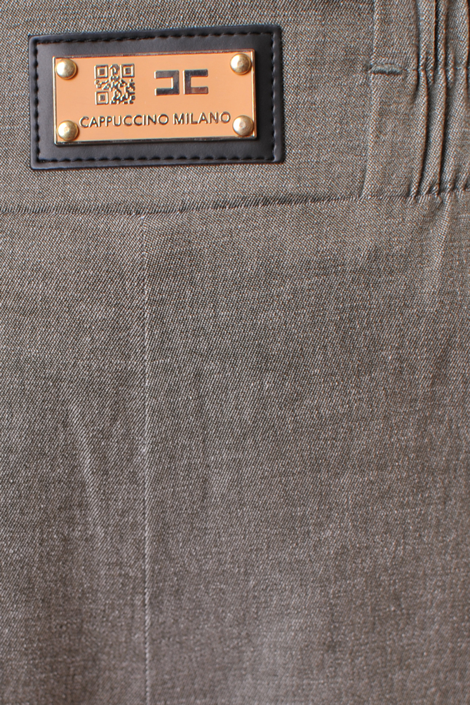 Дамски летен панталон цвят маслина